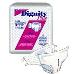 Dignity Plus Briefs Super Absorbent ( Medium Size 32"-44" ) 96/Case